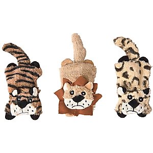 Spot Ethical Products Spot Lil Spots Flat Cats Dog Toy, 6-in