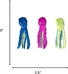 Spot Ethical Products Spot Lil Spots Octopusassorted Dog Toy, 8-in slide 2 of 6