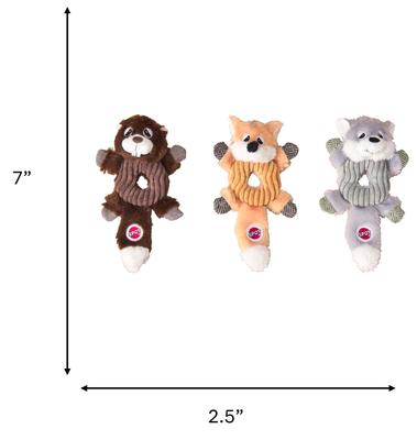 Show full view: Spot Ethical Products Spot Lil Spots Donut Crinkler Dog Toy, Character Varies, 7-in, 1 count slide 5 of 6