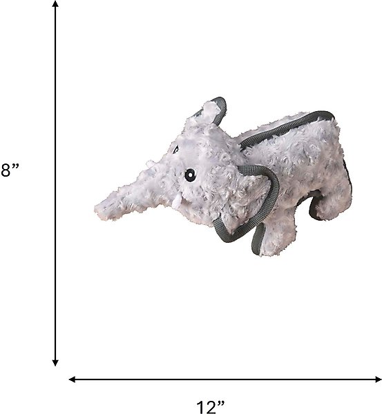 Show full view: Spot Ethical Products Spot Dura-Fuse Snuggle Elephant Dog Toy, 12-in slide 4 of 4