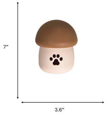 Show full view: Spot Ethical Products Spot Treat Tumbler Mushroom Dog Toy, 5-in slide 4 of 4