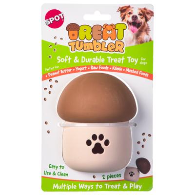 Show full view: Spot Ethical Products Spot Treat Tumbler Mushroom Dog Toy, 5-in slide 1 of 4