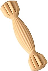 Spot Ethical Products Spot Love The Earth Natural Rubber Groovy Bone Dog Toy, 7-in slide 2 of 4