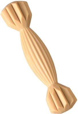 Show full view: Spot Ethical Products Spot Love The Earth Natural Rubber Groovy Bone Dog Toy, 7-in slide 3 of 4