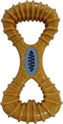 Show full view: Spot Ethical Products Spot Bambone Denatl Bridge Peanut Butter Dog Toy, 6-in slide 3 of 4