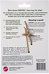 Spot Ethical Products Spot Bambone Dental Drumstick Dog Toy, 6-in slide 2 of 4