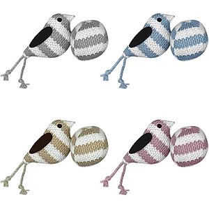 Spot Ethical Products Spot Snugglers Bird & Ball Cat Toy, 2 count