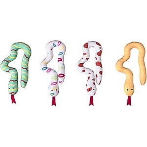 Spot Ethical Products Spot Squiggly Snakes Cat Toy, 10-in