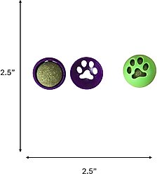 Spot Ethical Products Spot Catnip Roller Ball Cat Toy, 2 count slide 2 of 4