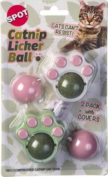 Spot Ethical Products Spot Catnip Licky Ball Cat Toy, 2 count