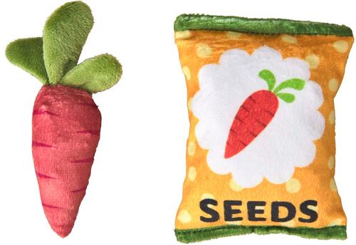 Show full view: Spot Ethical Products Spot Vegetable Garden Cat Toy, 2 count slide 3 of 6