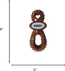 Spot Ethical Products Spot Bambone Dental Pacfier Bison Dog Toy, 5.5-in slide 2 of 4