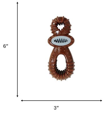 Show full view: Spot Ethical Products Spot Bambone Dental Pacfier Bison Dog Toy, 5.5-in slide 5 of 5