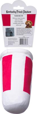 Show full view: Spot Kentucky Fried Chicken Plush Soda w/ Straw Dog Toy, 6-in slide 3 of 5