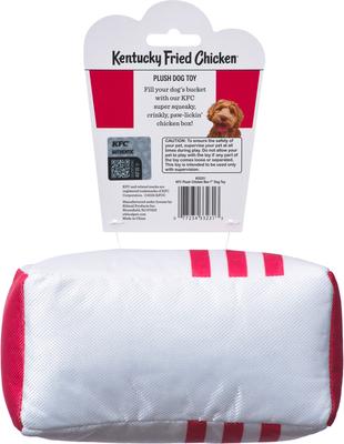 Show full view: Spot Kentucky Fried Chicken Plush Chicken Box Dog Toy, 7-in slide 2 of 4