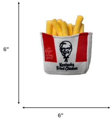 Show full view: Spot Kentucky Fried Chicken Plush Fries Dog Toy, 6-in slide 4 of 4