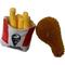 Show in main carousel: Spot Kentucky Fried Chicken Plush Fries & Drumette Dog Toy, 2 count slide 3 of 5