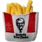 Show in main carousel: Spot Kentucky Fried Chicken Plush Fries Dog Toy, 6-in slide 3 of 4