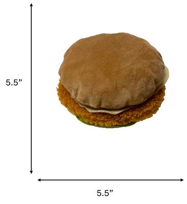 Show full view: Spot Kentucky Fried Chicken Plush Chicken Sandwich Dog Toy, 5-in slide 4 of 5