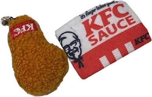 Show full view: Spot Kentucky Fried Chicken Sauce Count/Drumstick Cat Toy w/ Catnip slide 3 of 5
