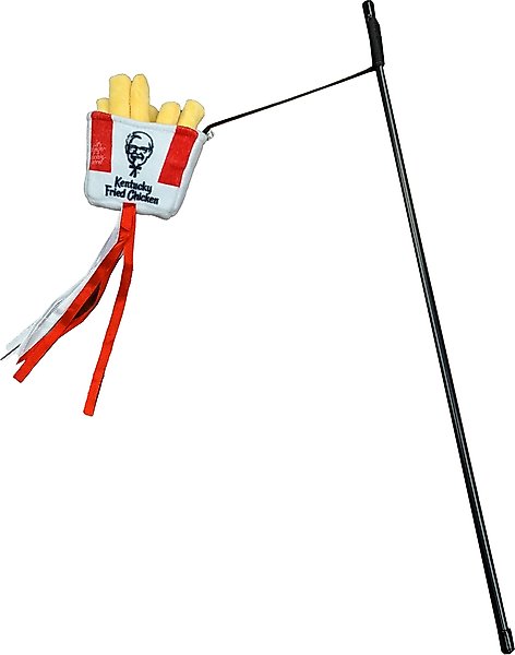 Show full view: Spot Kentucky Fried Chicken Fries Wand Cat Toy w/ Catnip slide 3 of 4