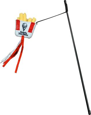 Show full view: Spot Kentucky Fried Chicken Fries Wand Cat Toy w/ Catnip slide 4 of 5