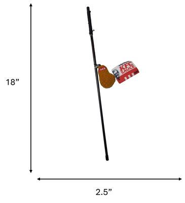 Show full view: Spot Kentucky Fried Chicken Sauce Count & Drumstick Wand Cat Toy w/ Catnip slide 4 of 4