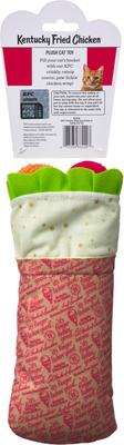 Show full view: Spot Kentucky Fried Chicken Chicken Wrap Hug & Kick Cat Toy w/ Catnip slide 3 of 5