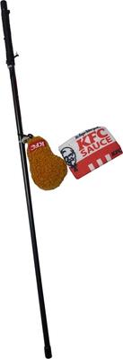 Show full view: Spot Kentucky Fried Chicken Sauce Count & Drumstick Wand Cat Toy w/ Catnip slide 3 of 4