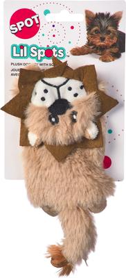 Show full view: Spot Ethical Products Spot Lil Spots Flat Cats Dog Toy, Character Varies, 1 count slide 3 of 5