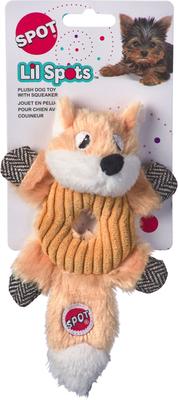 Show full view: Spot Ethical Products Spot Lil Spots Donut Crinkler Dog Toy, Character Varies, 7-in, 1 count slide 3 of 6