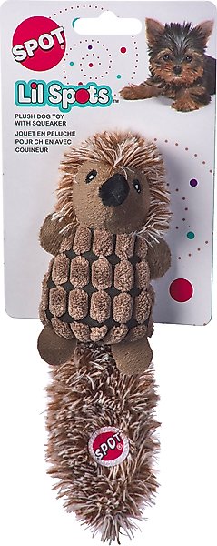 Show full view: Spot Ethical Products Spot Lil Spots Hedgehogassorted Dog Toy, 7-in slide 2 of 6