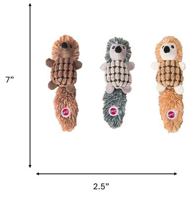 Show full view: Spot Ethical Products Spot Lil Spots Hedgehogassorted Dog Toy, 7-in slide 6 of 6