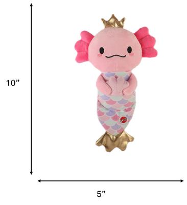 Show full view: Spot Ethical Products Spot Axolotl Mermaid Dog Toy, 10-in slide 4 of 4