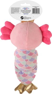 Show full view: Spot Ethical Products Spot Axolotl Mermaid Dog Toy, 10-in slide 2 of 4
