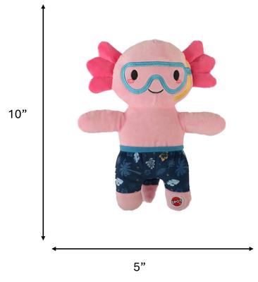 Show full view: Spot Ethical Products Spot Axolotl In Swimwear Dog Toy, 10-in slide 4 of 4
