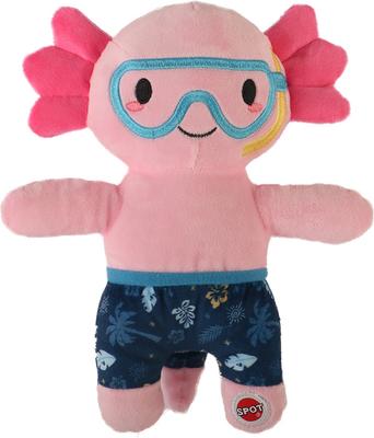 Show full view: Spot Ethical Products Spot Axolotl In Swimwear Dog Toy, 10-in slide 3 of 4