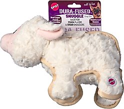Spot Ethical Products Spot Dura-Fuse Snuggle Sheep Dog Toy, 12-in