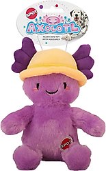 Spot Ethical Products Spot Axolotl w/ Hat Dog Toy, 6-in