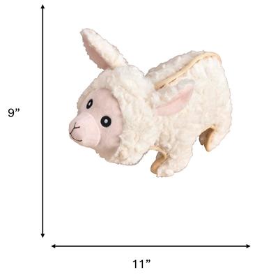 Show full view: Spot Ethical Products Spot Dura-Fuse Snuggle Sheep Dog Toy, 12-in slide 4 of 4