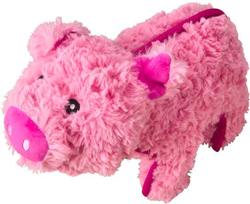 Show full view: Spot Ethical Products Spot Dura-Fuse Snuggle Pig Dog Toy, 10-in slide 4 of 5