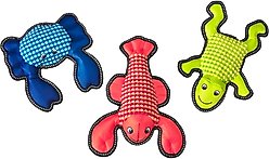 Spot Ethical Products Spot Dura-Fuse Sea Creatures Dog Toy, 10-in