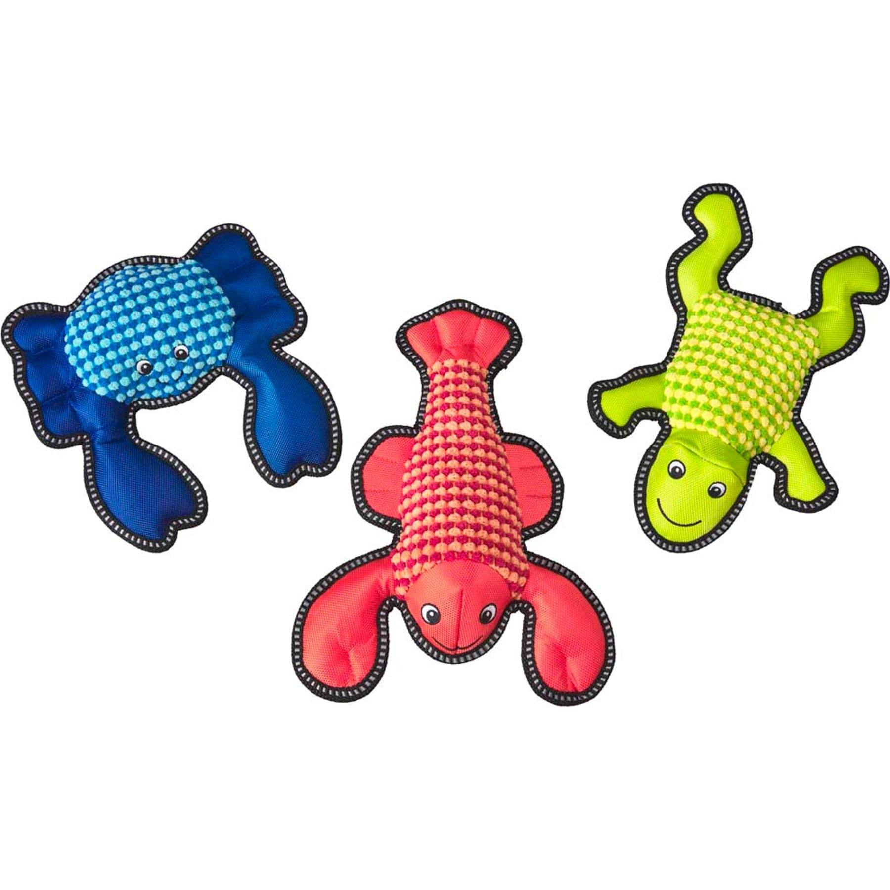 Spot Ethical Products Spot Dura-Fuse Sea Creatures Dog Toy, 10-in