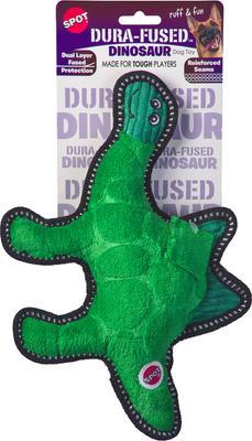 Show full view: Spot Ethical Products Spot Dura-Fuse Dinosaur Dog Toy, 11-in slide 3 of 6