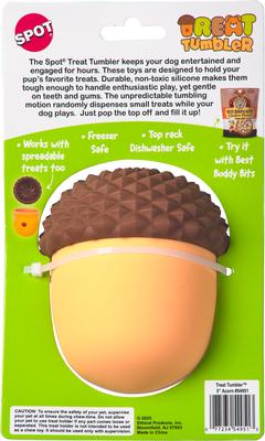 Show full view: Spot Ethical Products Spot Treat Tumbler Acorn Dog Toy, 5-in slide 2 of 5