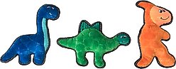Spot Ethical Products Spot Dura-Fuse Dinosaur Dog Toy, 11-in