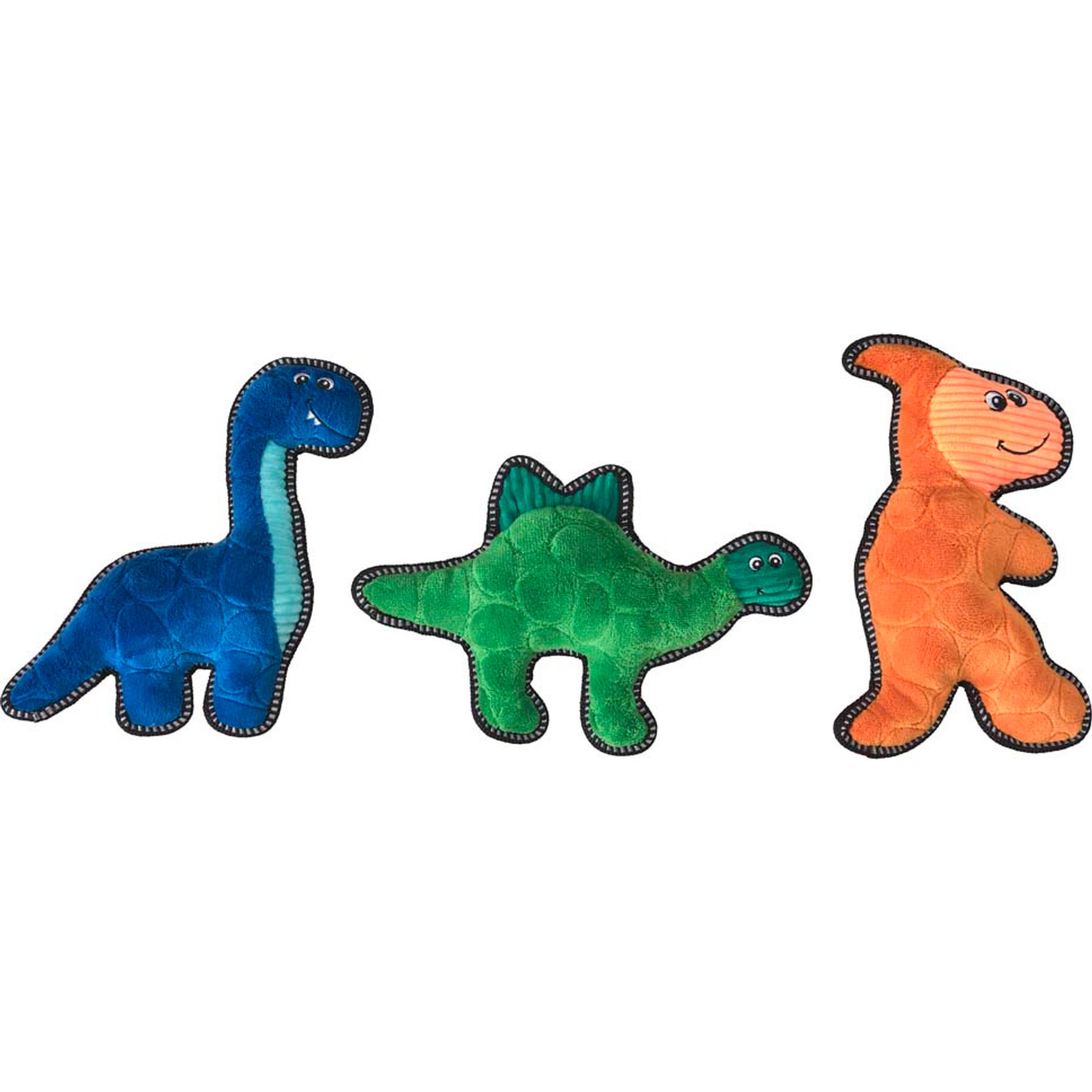 Spot Ethical Products Spot Dura-Fuse Dinosaur Dog Toy, 11-in