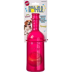 Spot Ethical Products Spot Ball In A Bottle Vino Dog Toy