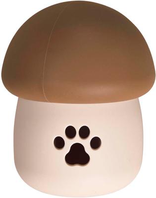Show full view: Spot Ethical Products Spot Treat Tumbler Mushroom Dog Toy, 5-in slide 3 of 4