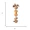 Show in main carousel: Spot Ethical Products Spot Love The Earth Natural Rubber Bone w/ Rope Dog Toy, 7-in slide 4 of 4